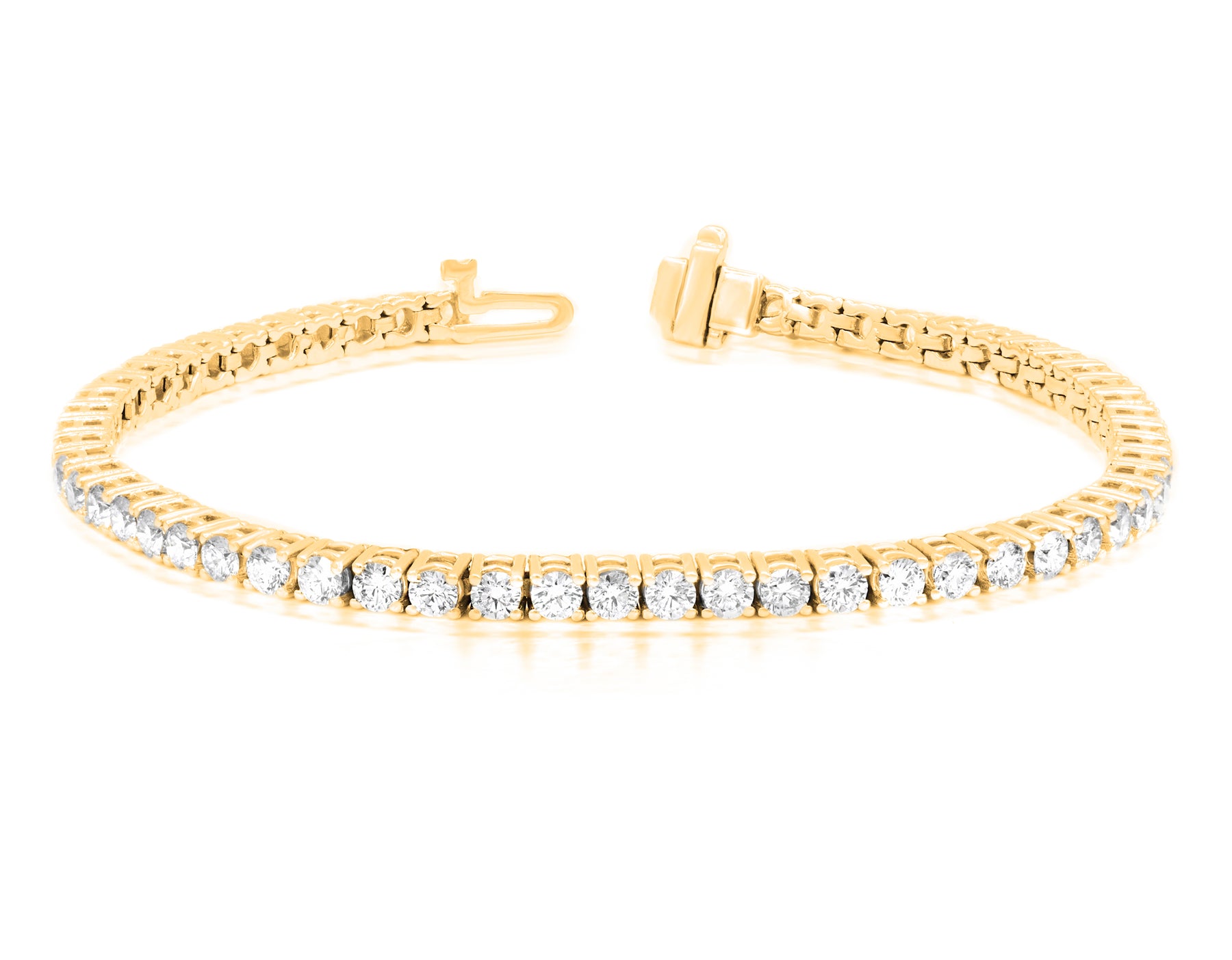 Diana M. 4.00 Karat Diamant Tennis Armband
