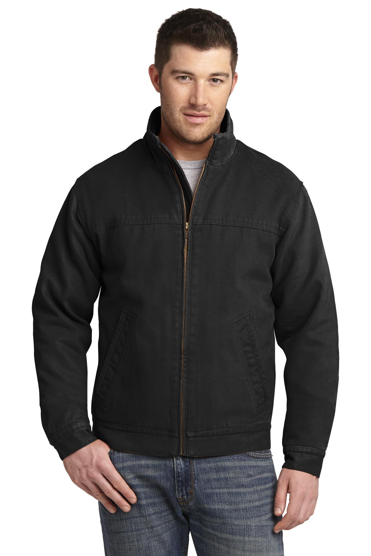 CornerStone Herren Gewaschen Duck Cloth Flanell gefütterte Arbeitsjacke CSJ40