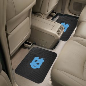 Fanmats North Carolina Tar Fersen Rücksitz Auto Gebrauchsmatten – 2 Stück Set