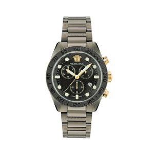 Versace Herren Greca Dome 43mm Quarzuhr