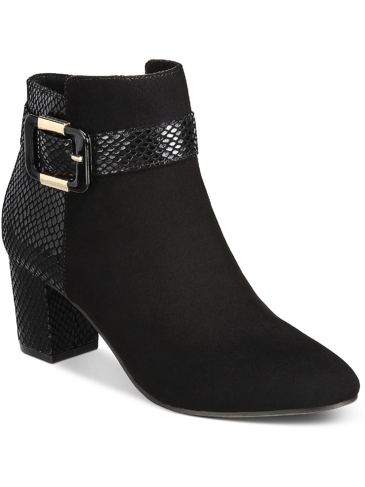 Ivvy Damen Reißverschluss Mandel Toe Stiefeletten
