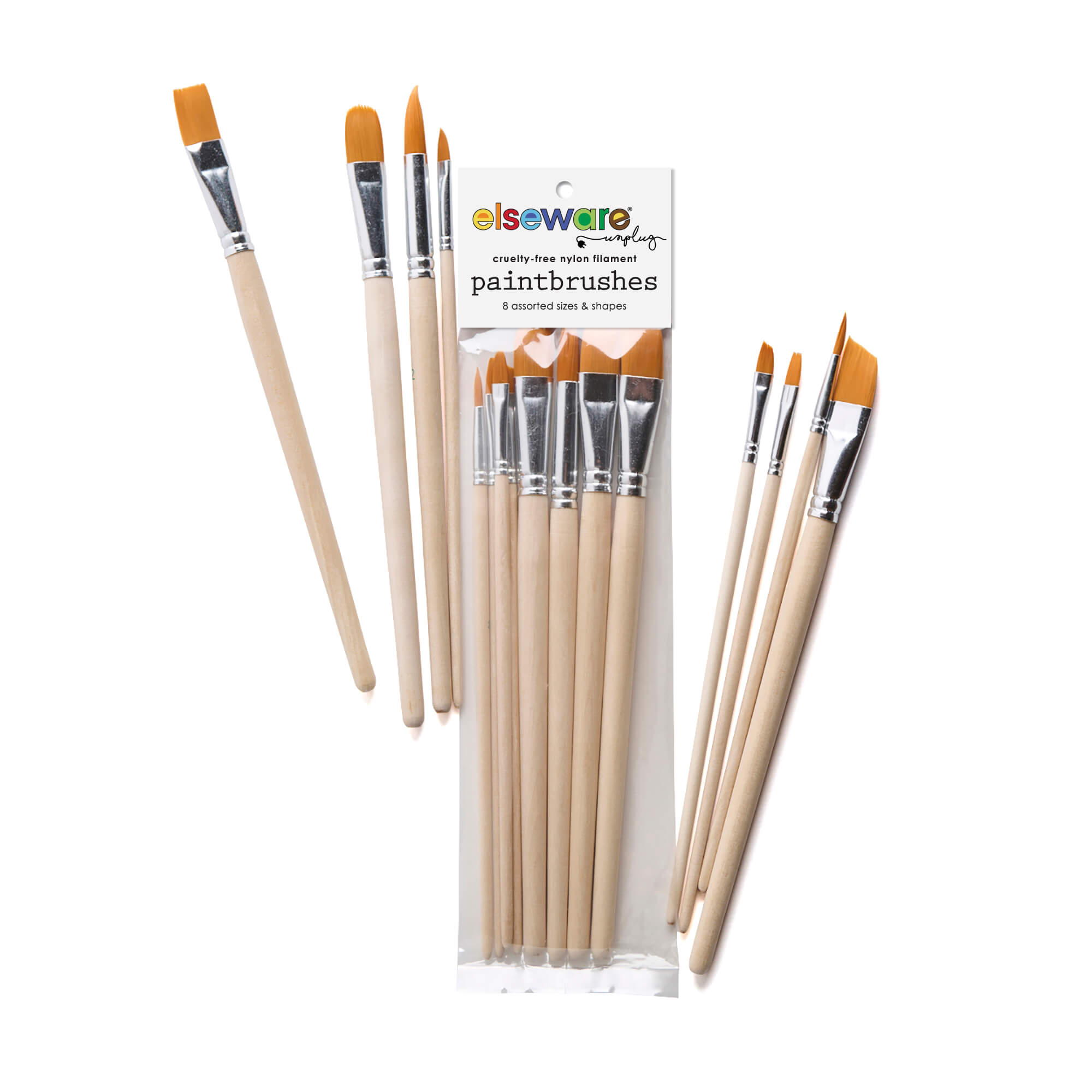 Pinsel Set – 8 verschiedene Größen