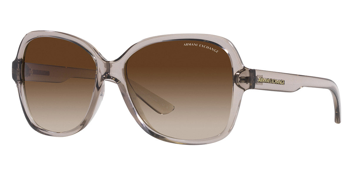 Armani Exchange 57mm transparente Tundra Sonnenbrille für Damen