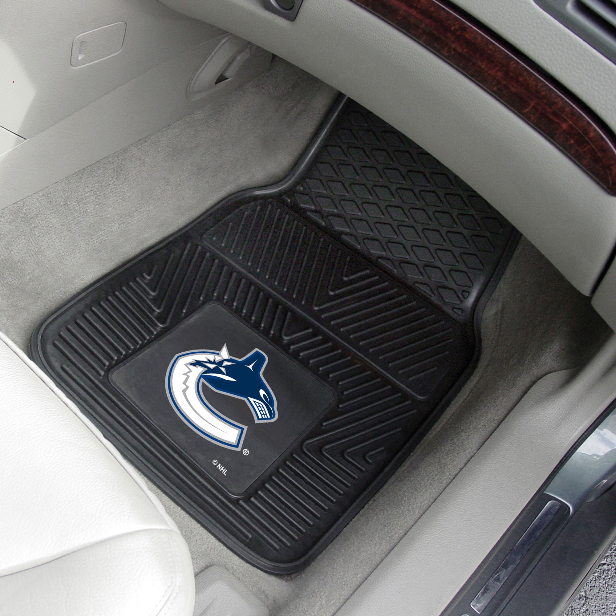 Fanmats Vancouver Canucks Heavy Duty Auto Matte Set – 2 Stück