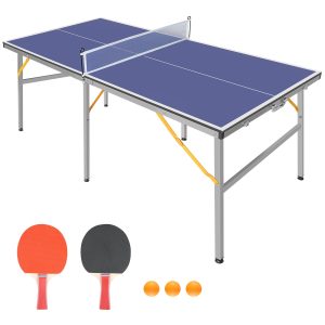 streamdale tragbare 6FT Tischtennis-Set mit Paddel & Bälle 7833077153852