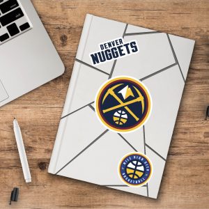 Fanmats Denver Nuggets 3 Stück Aufkleber Set