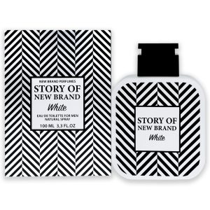 Story Of New Brand White von New Brand für Herren – 3,3 oz EDT-Spray