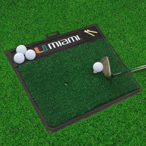 Fanmats miami Hurrikane Golf schlagen Matte
