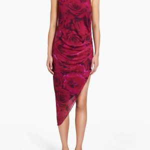 Samba bedrucktes Midi-Kleid in Samira