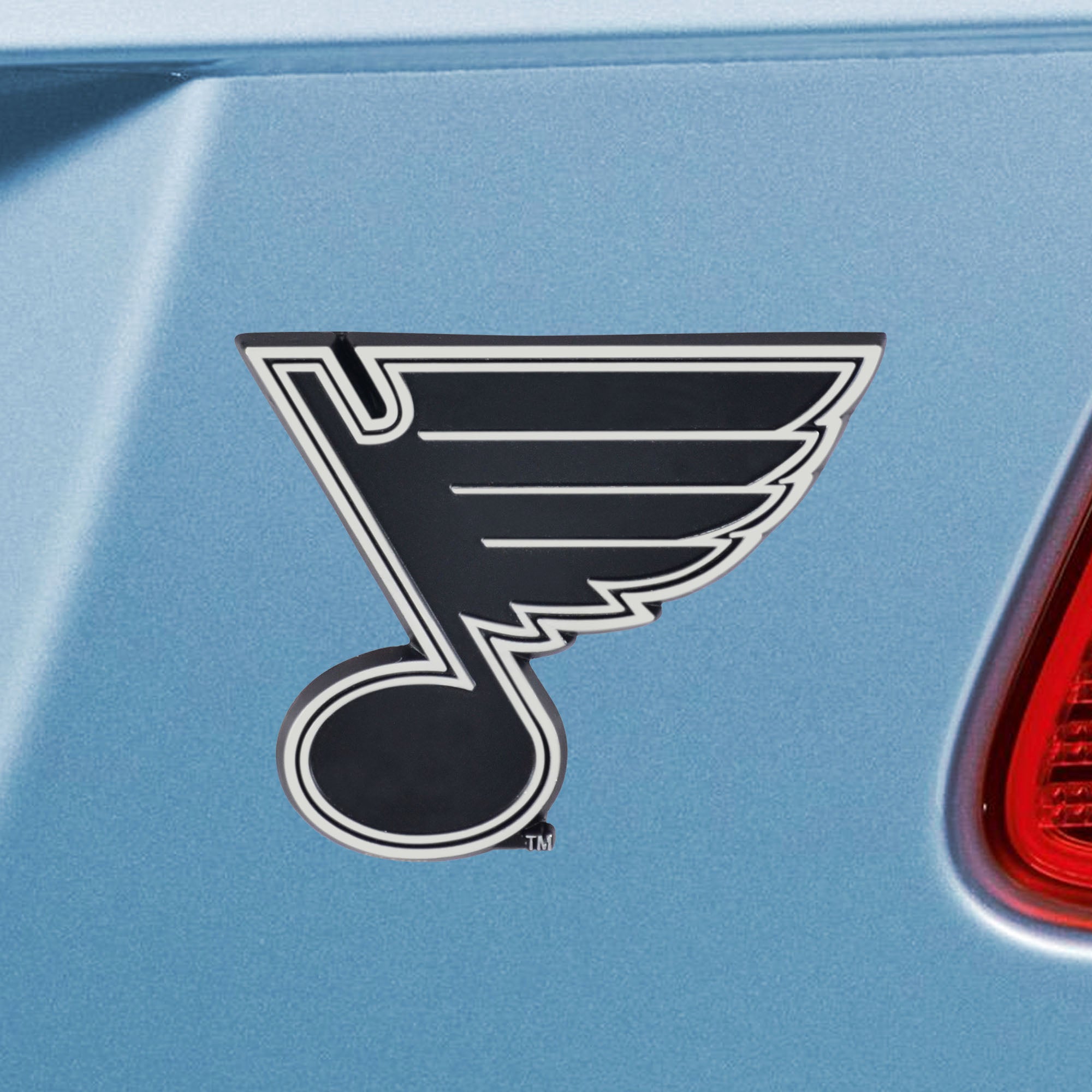 Fanmats St. Louis Blues 3D Chrom Metall Emblem