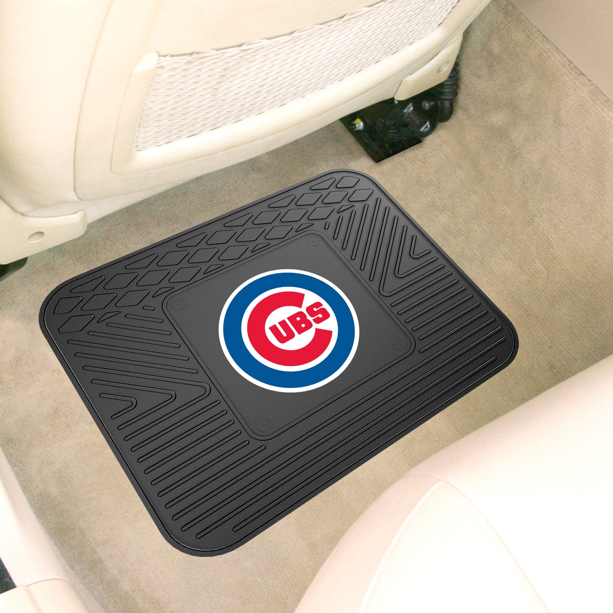Fanmats Chicago Cubs Rücksitz Auto Utility Matte – 14′′ x 17′′