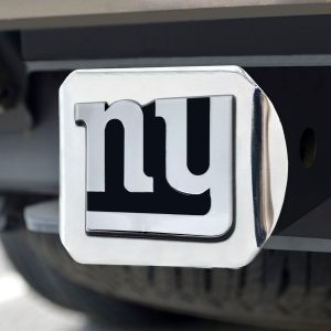 Fanmats New York Riesen Chrom Metall Anhänglichkeit Abdeckung mit Chrom Metall 3D Emblem