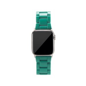 Apfel Uhrenarmband in Petrol