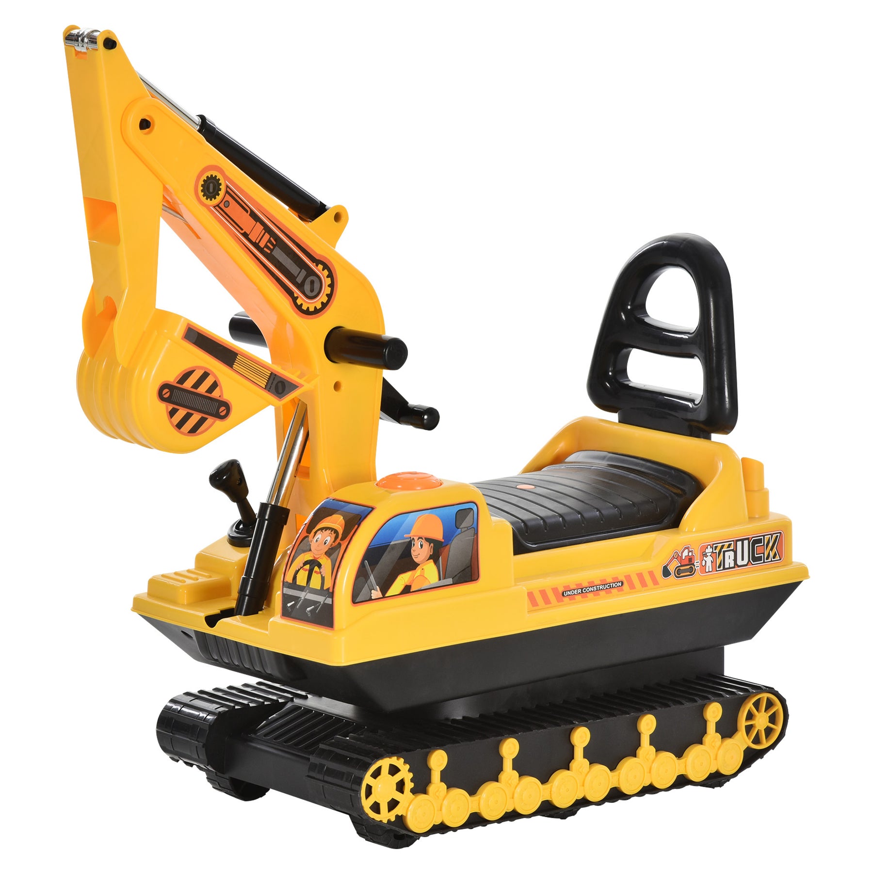 Streamdale 2 in-1 Ride-On Walker Bagger mit Fallschutz und Lagerung