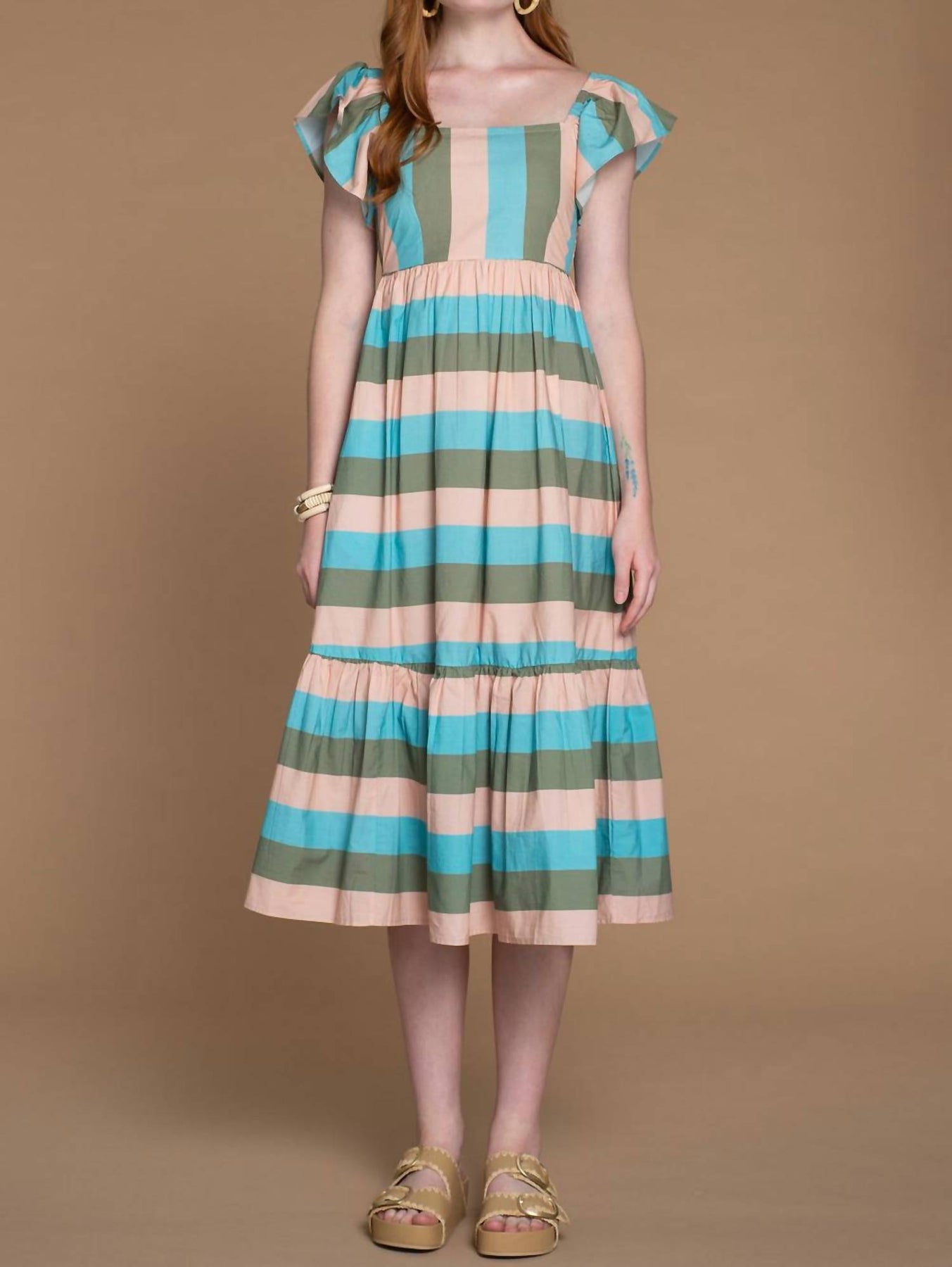 Brooke Kleid im Julep Stripe