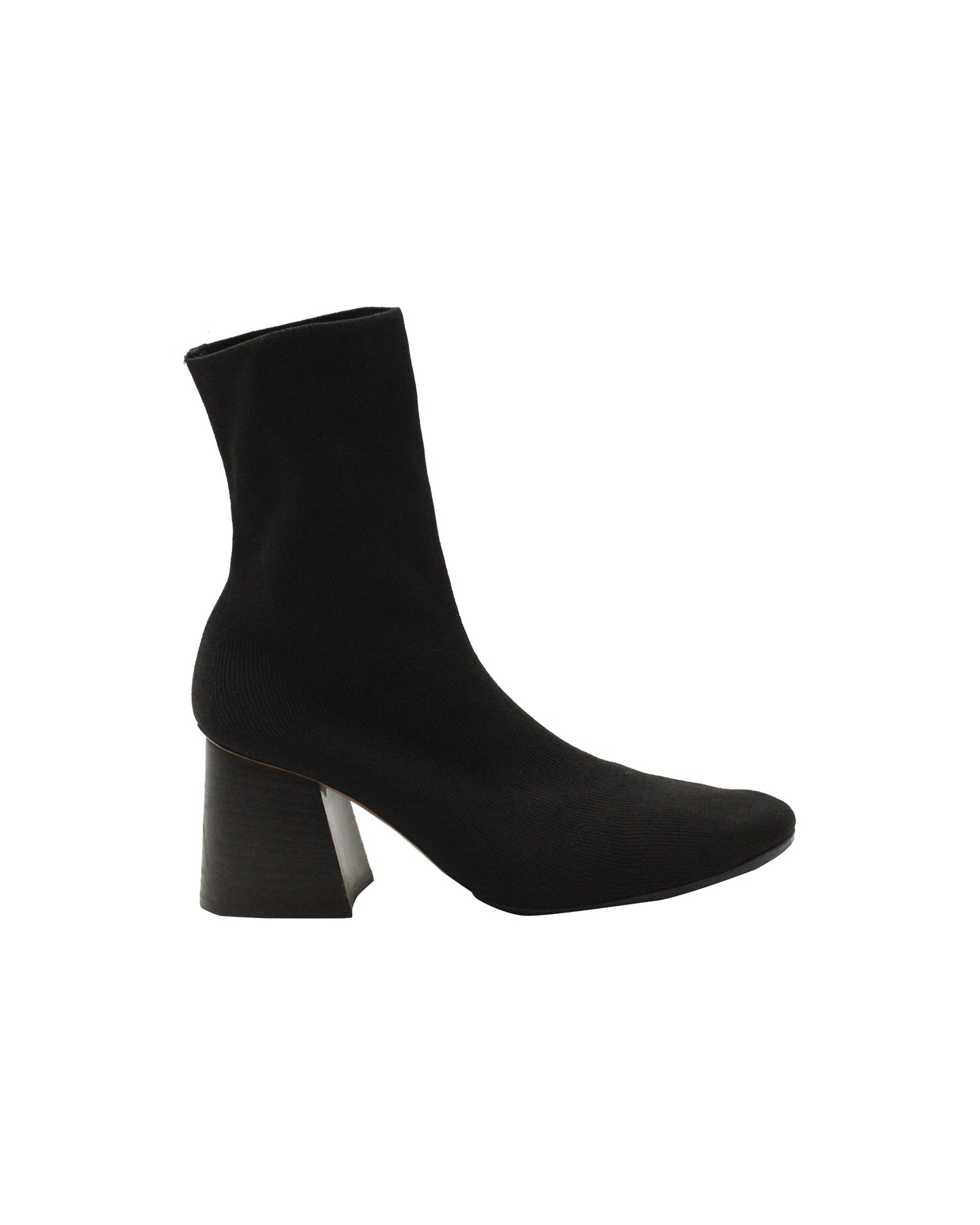 Celine Weiche Ballerina Socken Stiefeletten in Schwarz Strick Viskose