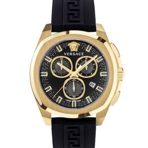 Versace Herren Geo 43mm Quarzuhr