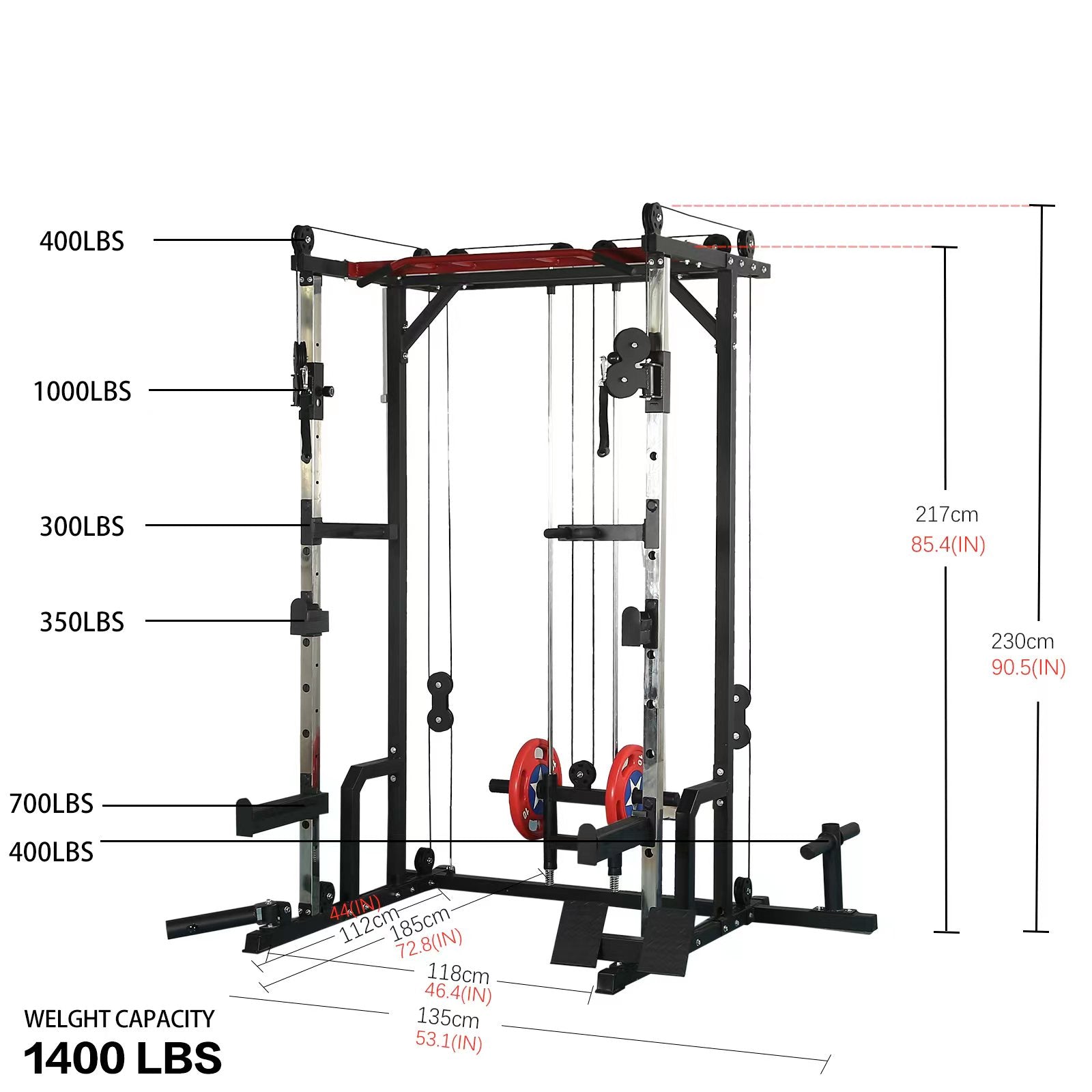 Streamdale Stromkäfig mit LAT PullDown