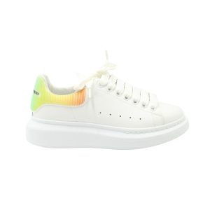 Alexander McQueen Oversize Sneaker aus weißem Leder