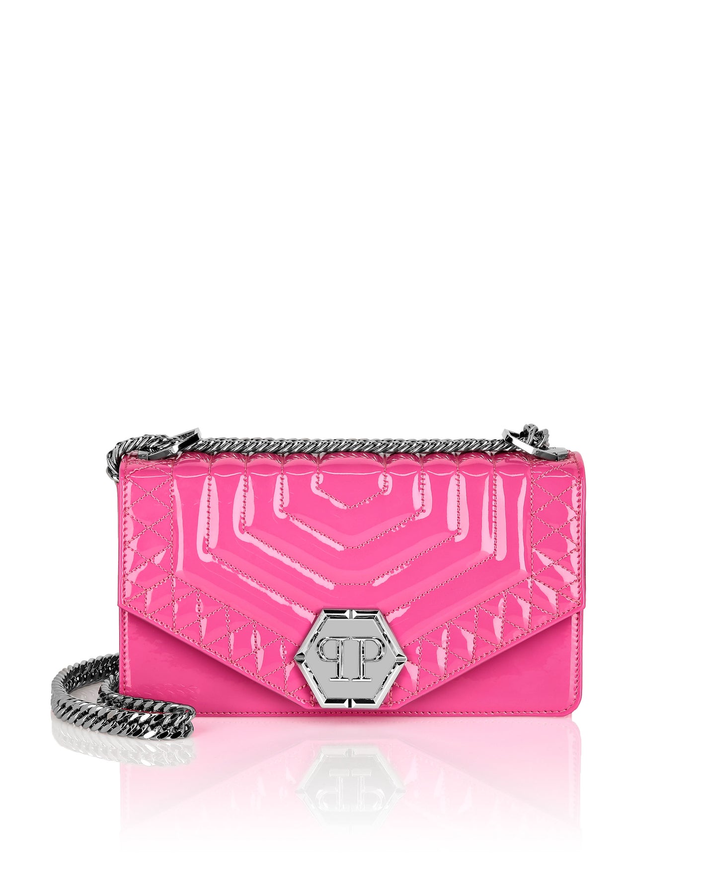 Mittel Schultertasche Hexagon