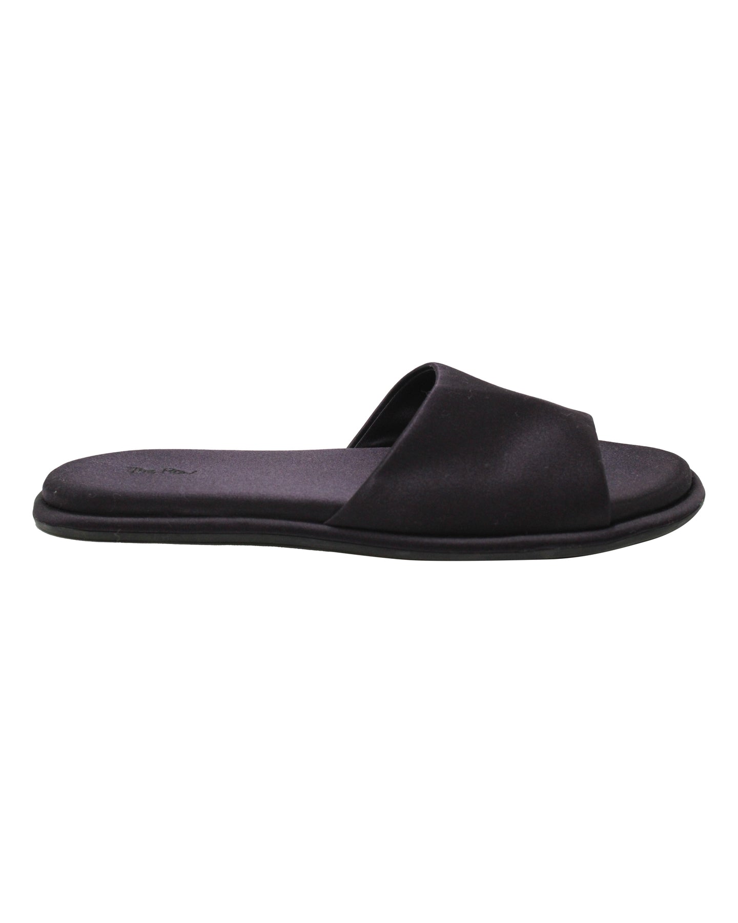 Der Row Canal gleitet in lila Satin