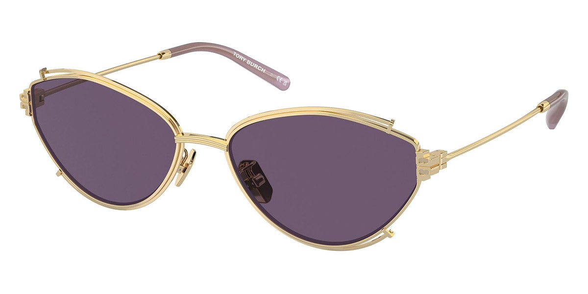 Tory Burch 55mm Shiny hell Gold Sonnenbrille für Damen