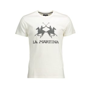 La Martina Baumwolle Herren T-Shirt 7384956305468