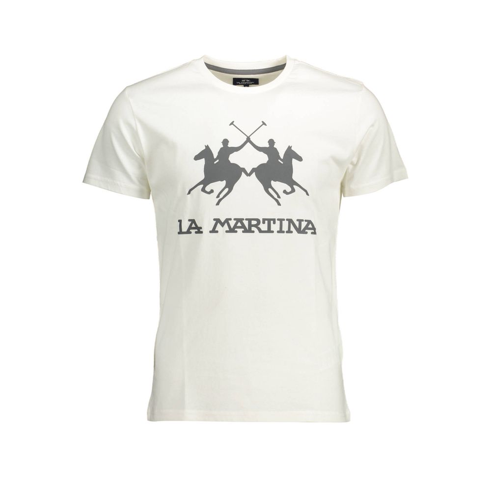 La Martina T-Shirt aus Baumwolle