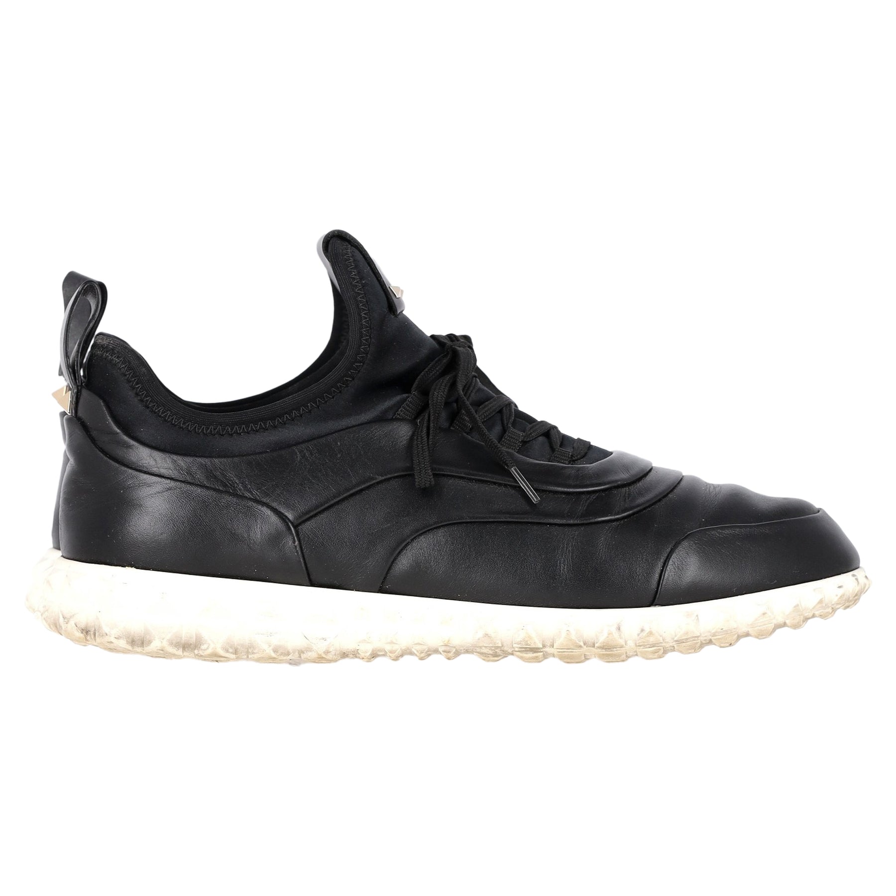 Valentino Soul AM Sneaker aus schwarzem Kalbsleder