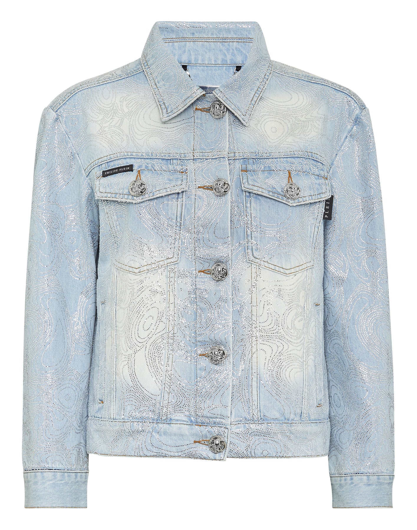 Denim Jacke Teddybär