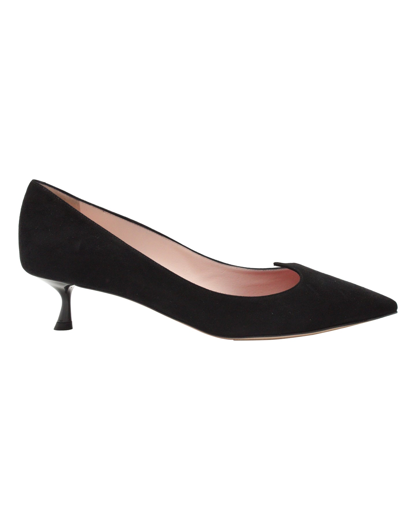 Roger Vivier I Love Vivier Pumps aus schwarzem Wildleder