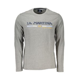 La Martina Baumwolle Herren T-Shirt 7384934350908