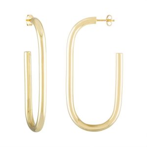 Formelle Maya Ohrringe in Gold