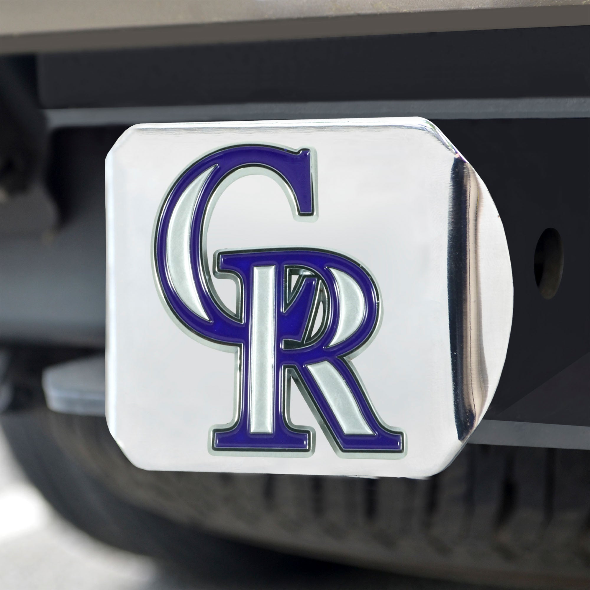 Fanmats Colorado Rockies Hitch Cover – 3D-Farbemblem