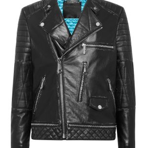 Leder Motorradjacke 7805809852476