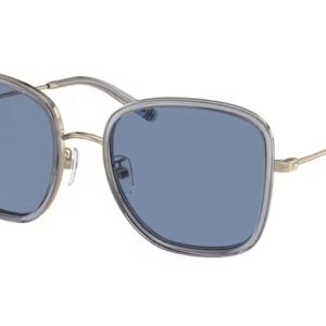 Tory Burch 53mm Kristall Blau Sonnenbrille für Damen
