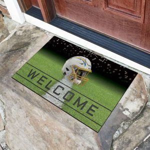 Fanmats los angeles Ladegeräte Gummi-Türmatte – 18′′ x 30′′