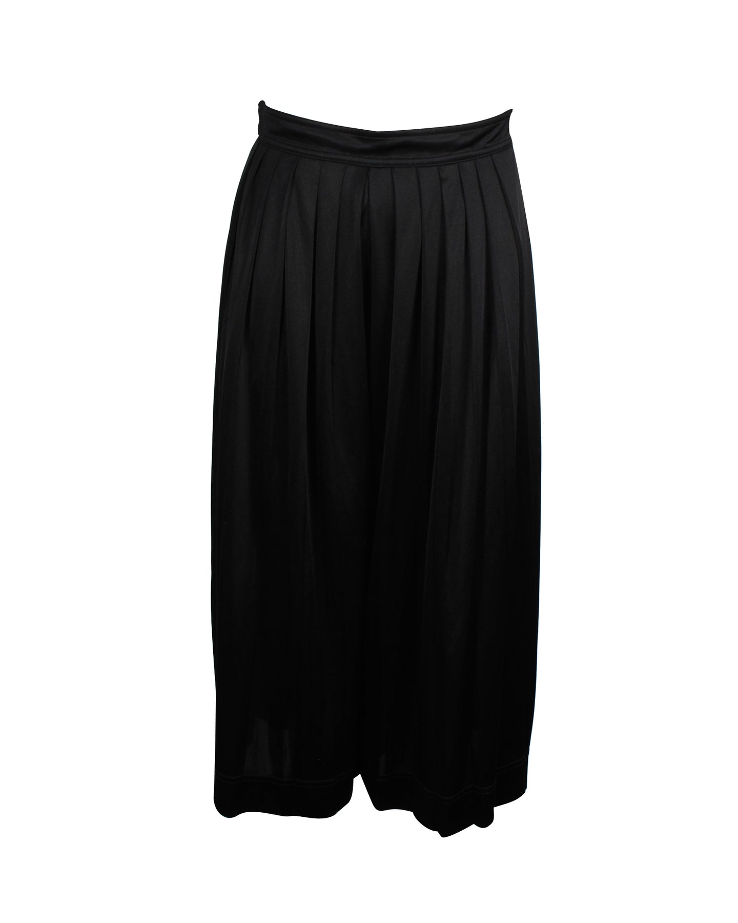 Celine Hose mit breitem Bein in Schwarz Triacetate