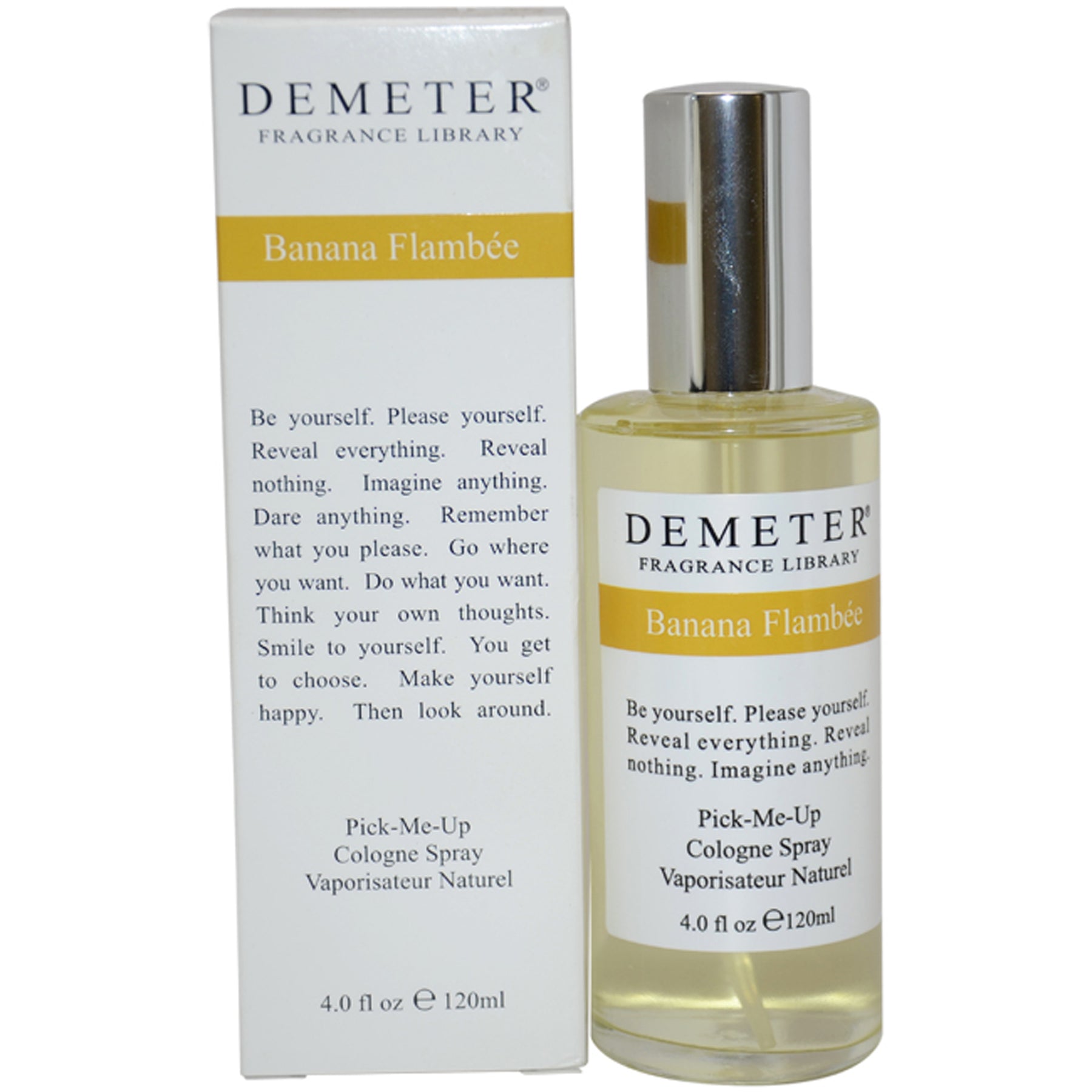 Banane Flambe von Demeter für Damen – 4 oz Köln Spray