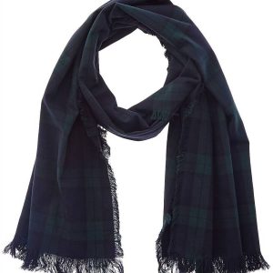 Herren Tartan Schal in Blackwatch
