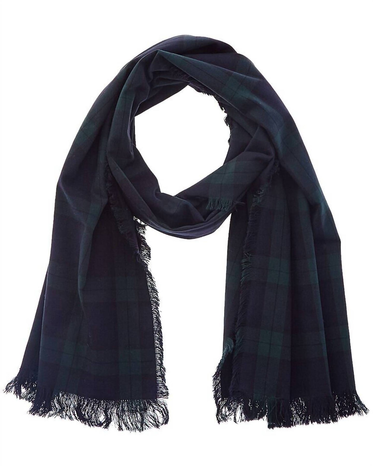 Herren Tartan Schal in Blackwatch