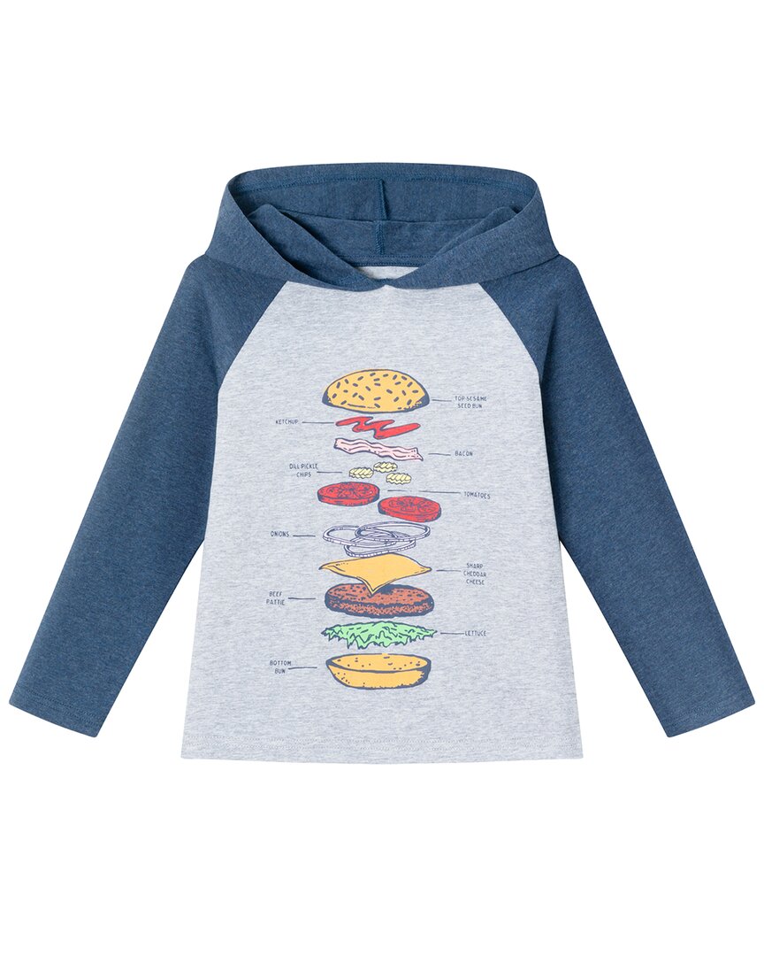 Andy & Evan Jersey T-Shirt mit Kapuze