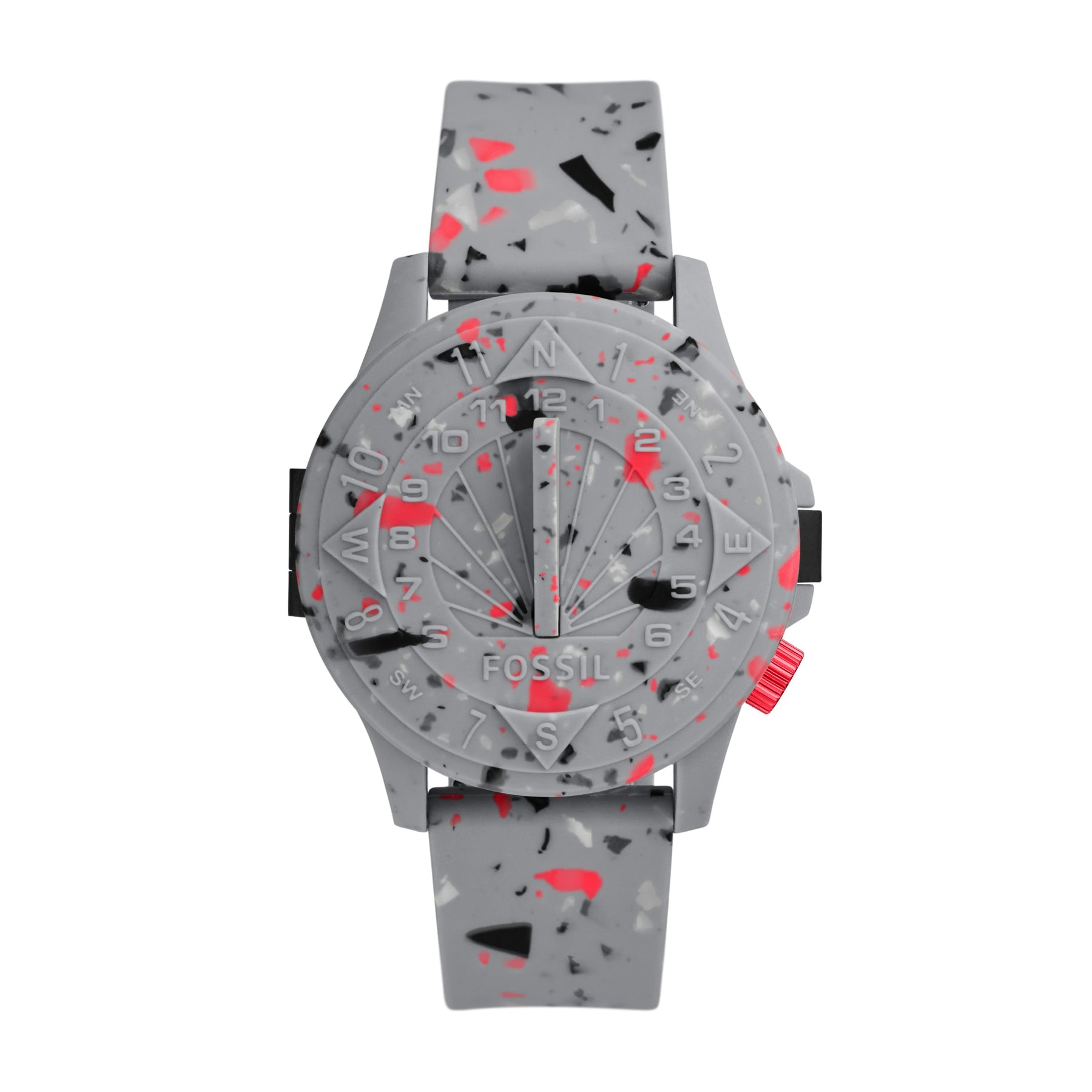 Fossil Herren STAPEL x Fossil Sonderedition Automatikuhr aus Edelstahl in Schwarz-Tone