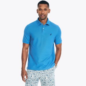 Nautica Herren nachhaltig gearbeitet klassische Passform Deck Polo 7704316018748