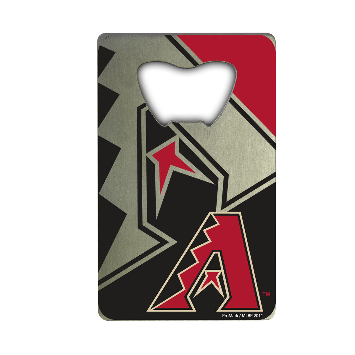 Fanmats Arizona Diamondbacks Kreditkarten-Stil Flaschenöffner - 2 "x 3,25"