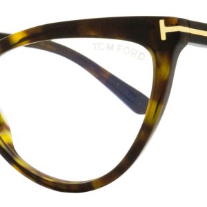 Tom Ford Magnetic Clip-on Brillen für Damen TF5896B 052 Dunkles Havanna 56mm