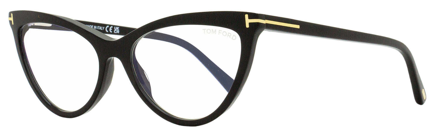 Tom Ford Magnetic Clip-on Brillen für Damen TF5896B 001 Schwarz 56mm