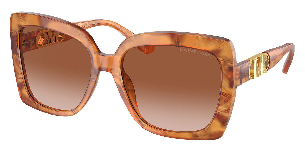 Michael Kors 57mm Amber Graphic Tortoise Sonnenbrille für Damen