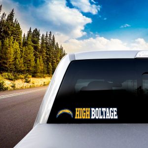 Fanmats los angeles Ladegeräte 2 Stück Team Slogan Aufkleber Set