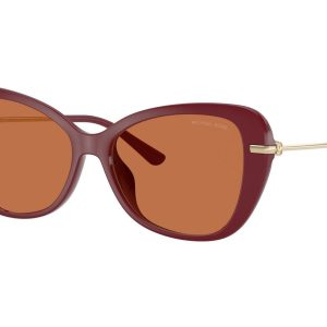 Michael Kors Damen 56mm tiefe rote Sonnenbrille 7805794451516